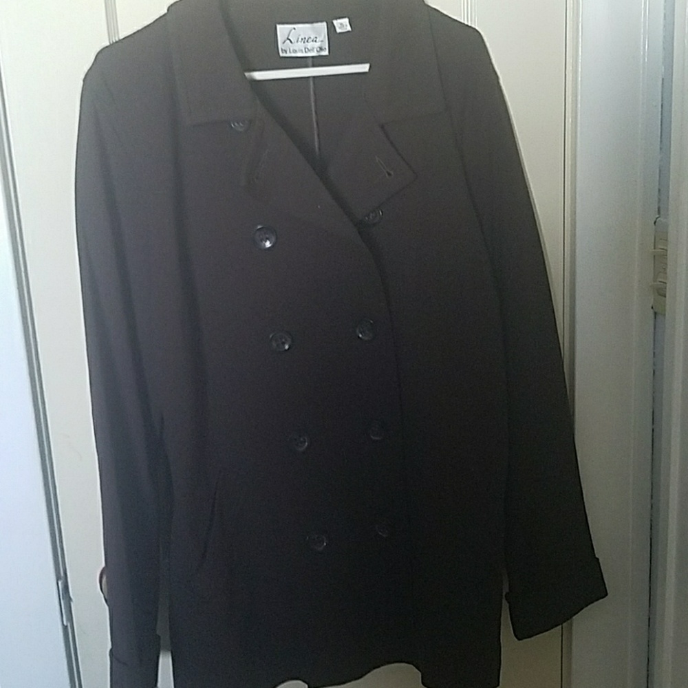 Linea by Louis Dell'Olio Brown Blazer